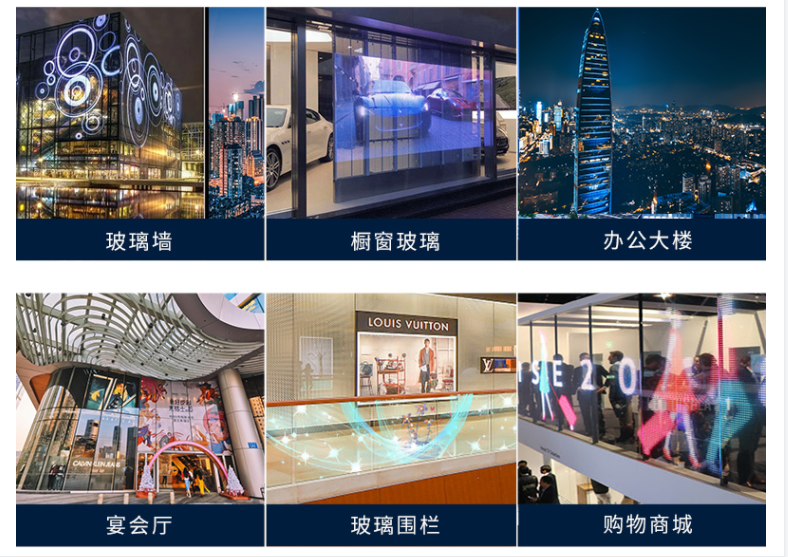 LED透明屏